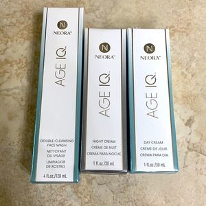 Neora Age IQ Bundle - Double Cleansing, Night Cream & Day Cream